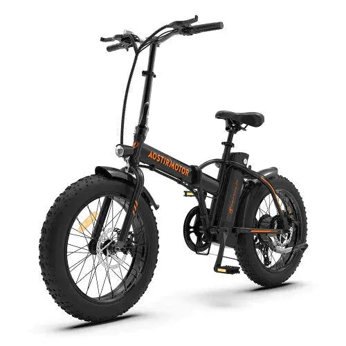 Aostirmotor 36V13AH500W 20x4" Folding Fat Tire Step-Over Bike