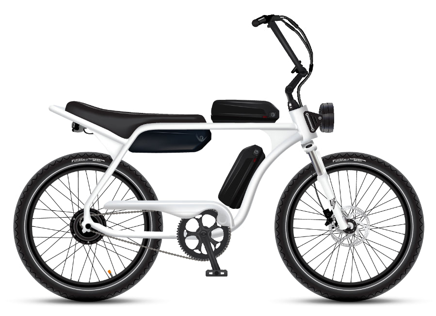 Electric Bike Company Model J 48V12-36Ah750W 24x3" Tires Step-Over Electric Bike