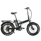 EUNORAU E-FAT-MN 48V500W12.5Ah 20"x4" Foldable Fat Tire Step Over Electric Bike