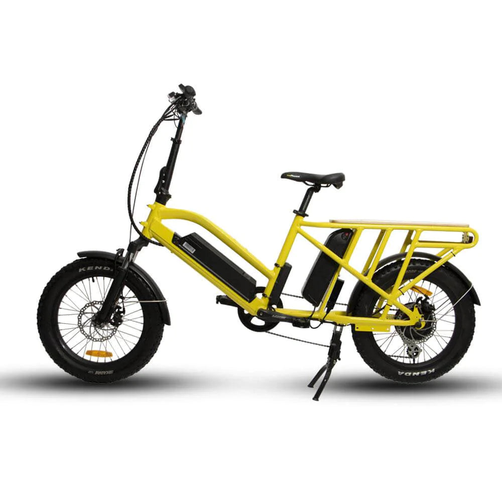 Eunorau G30 Cargo Step-Thru Bike 20"x2.8" 48V500W 14/20Ah 35-65 Mile Range Electric Bike