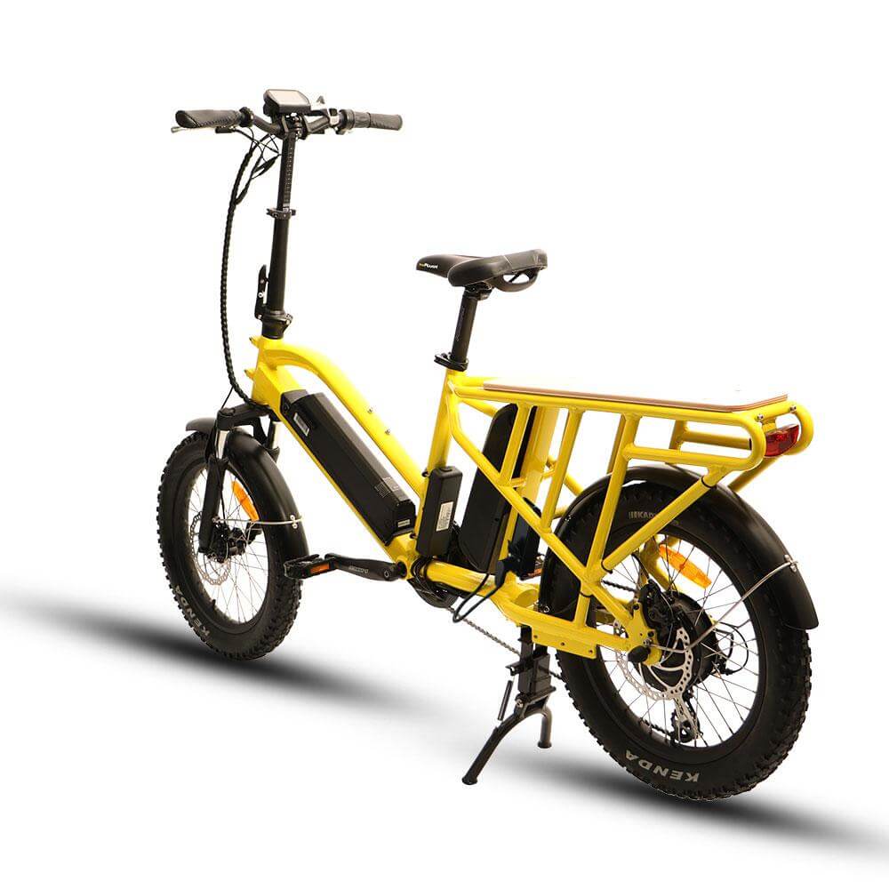 Eunorau G30 Cargo Step-Thru Bike 20"x2.8" 48V500W 14/20Ah 35-65 Mile Range Electric Bike