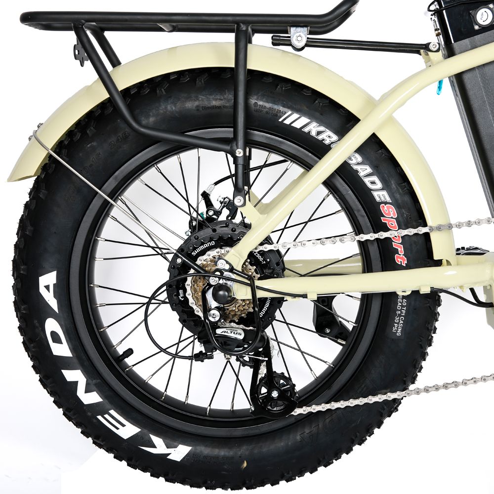 Eunorau E-Fat-Step Electric Bike, Rear Tire