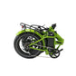 EUNORAU E-FAT-MN 48V500W12.5Ah 20"x4" Foldable Fat Tire Step Over Electric Bike, Folded