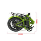 EUNORAU E-FAT-MN 48V500W12.5Ah 20"x4" Foldable Fat Tire Step Over Electric Bike, Folded
