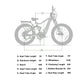MTNBEX EGOAT EG1000 Middrive Hunting Bike 48V17.5Ah1500W 26x4.25" Fat