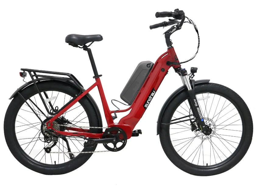 Eunorau META275-ST 48V500W13Ah 27.5x2.6" Torque Step Thru City Bike