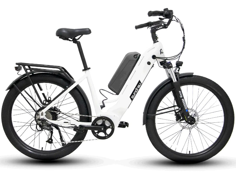 Eunorau META275-ST 48V500W13Ah 27.5x2.6" Torque Step Thru City Bike