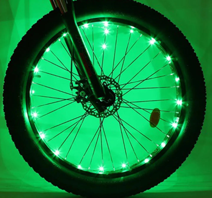 Spoke Lights Green