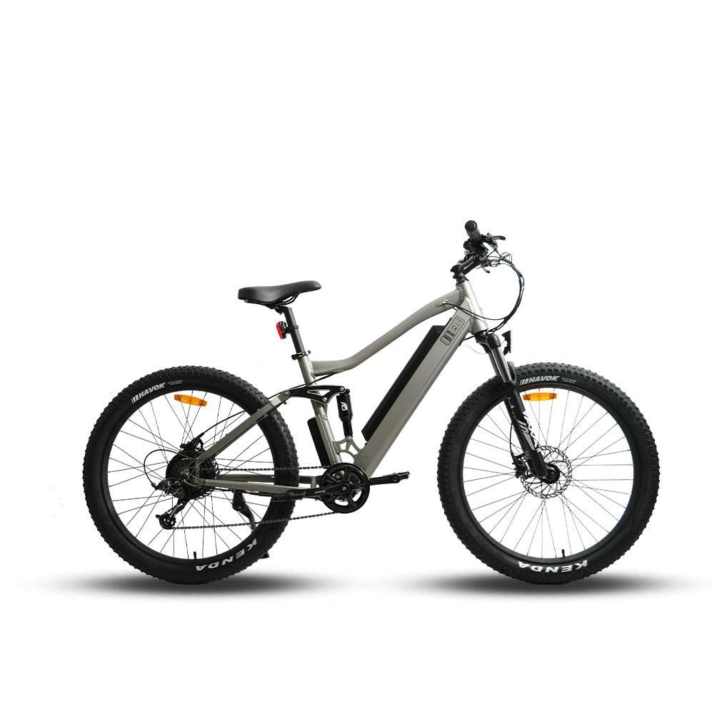 Eunorau UHVO 36V350W / 48V750W All Terrain full suspension 27.5x3.0" tire electric mountain hunting/fishing bike