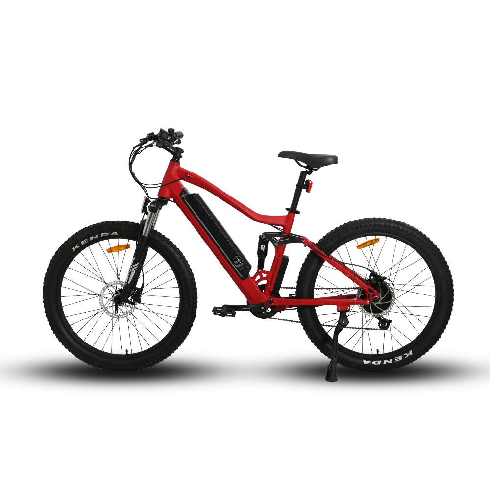 Eunorau UHVO 36V350W / 48V750W All Terrain full suspension 27.5x3.0" tire electric mountain hunting/fishing bike