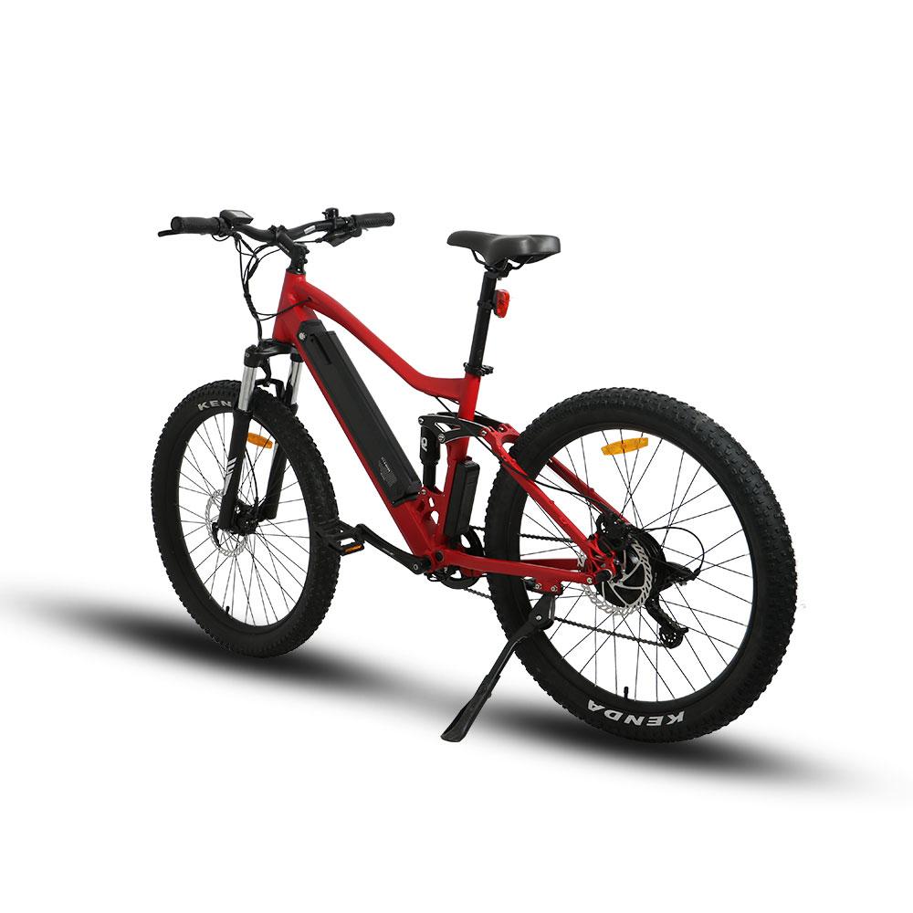 Eunorau UHVO 36V350W / 48V750W All Terrain full suspension 27.5x3.0" tire electric mountain hunting/fishing bike