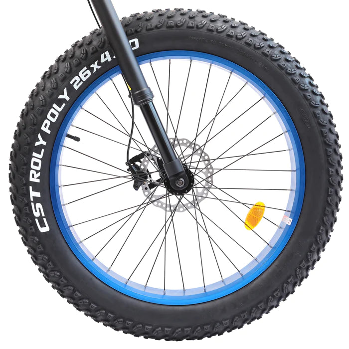 Ecotric Bison All Terrain 48V1000W18Ah 26x4.8" Fat Tire Mountain Ebike